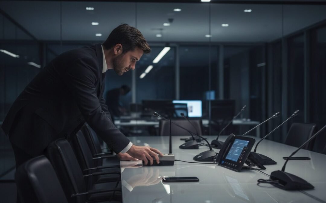 Bonifiche ambientali da microspie cosa controllare prima di una riunione importante